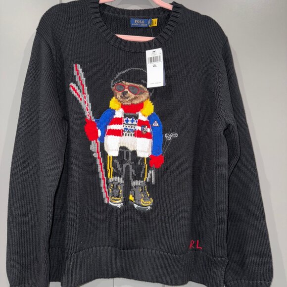 Polo Ralph Lauren Sweaters - Women's Ralph Lauren Polo Ski Bear Sweater Size 2XL